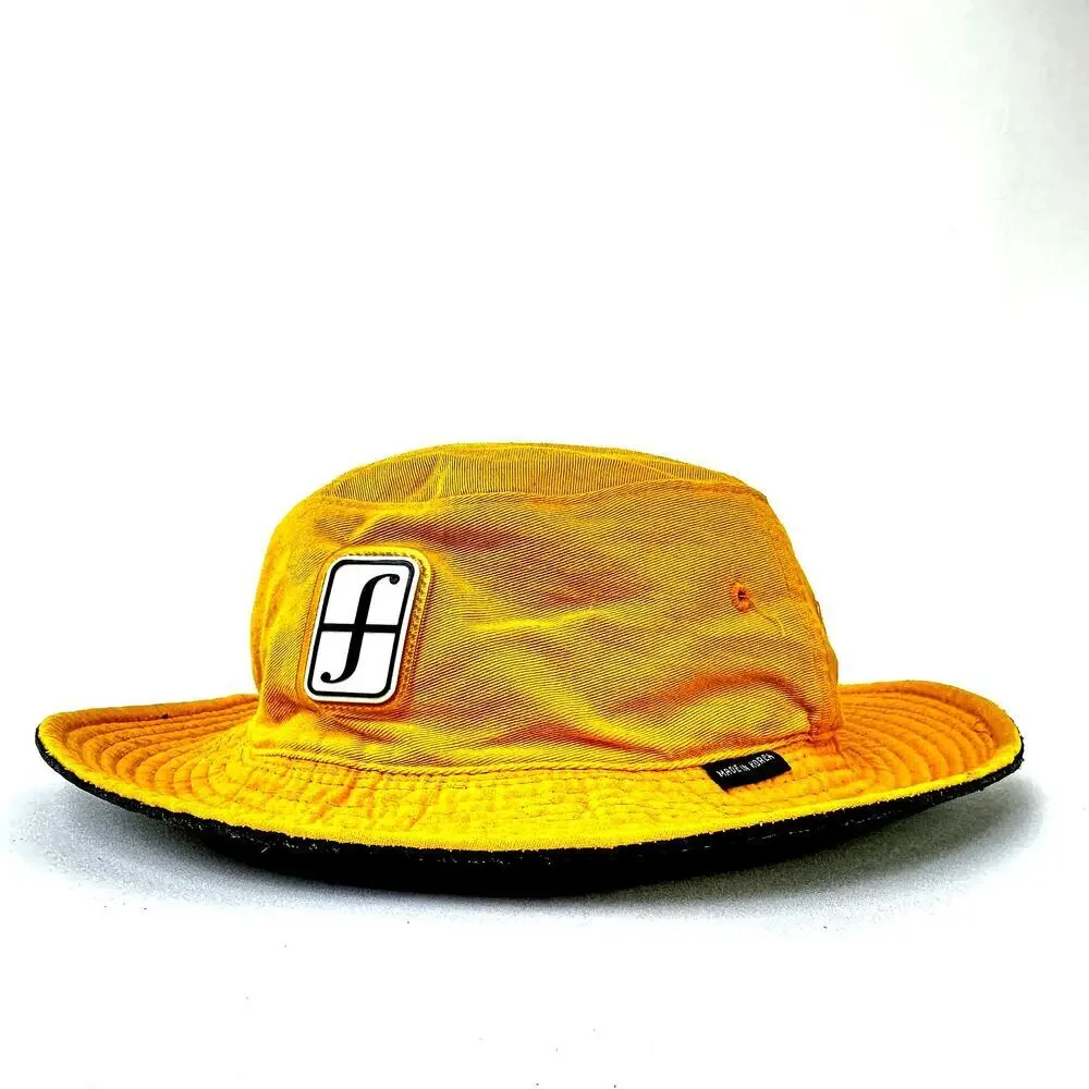 RARE Vintage 1996 FORUM Snowboard Reversible Bucket Hat - Picture 4 of 8